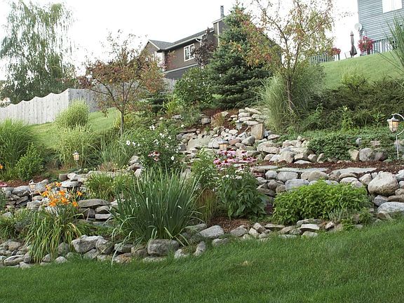 Back Yard - (2) Waterfalls