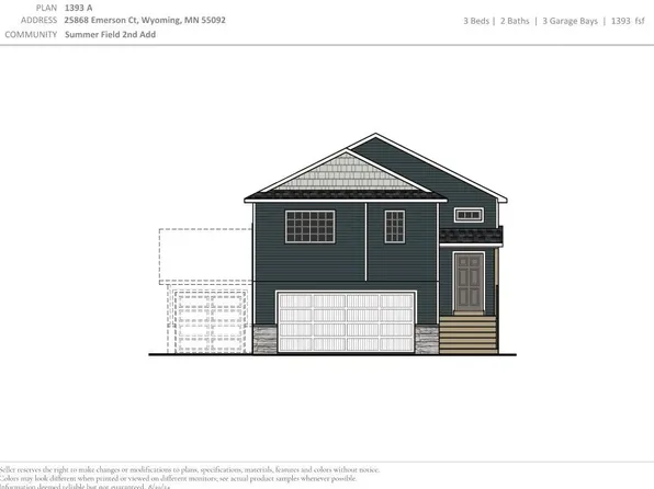 25868 Emerson Ct, Wyoming, MN 55092