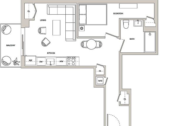 2nd image of 240 Willoughby St APT 17F