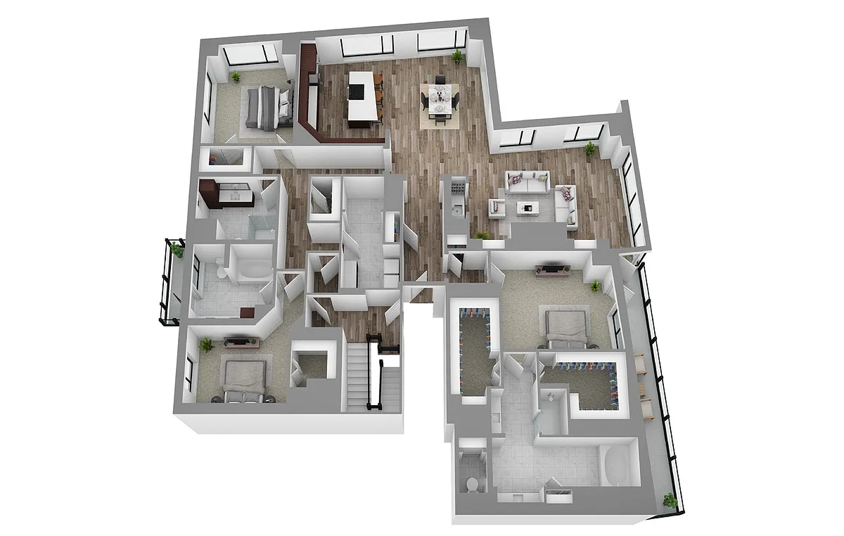 Floor plan T