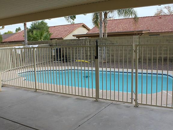 Pool and patio area