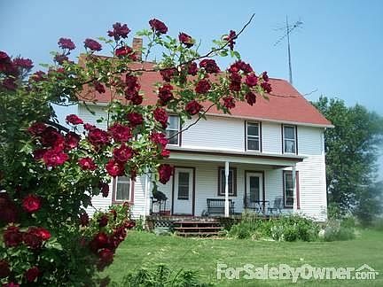 The Farmhouse
						:
						4 BR, 2 BA ,full unfinished basement. 10.88 acres , 40 additional acres to rent