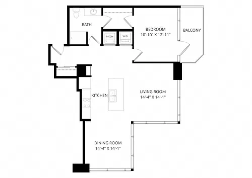 Floor plan A8