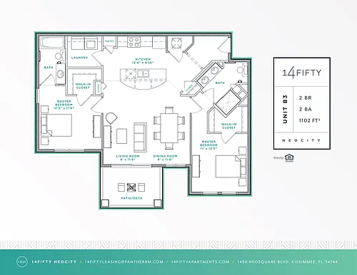 Floor plan B3