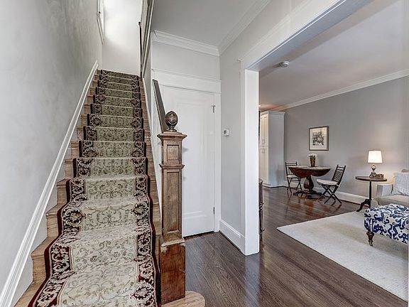 entry hall with coat closet