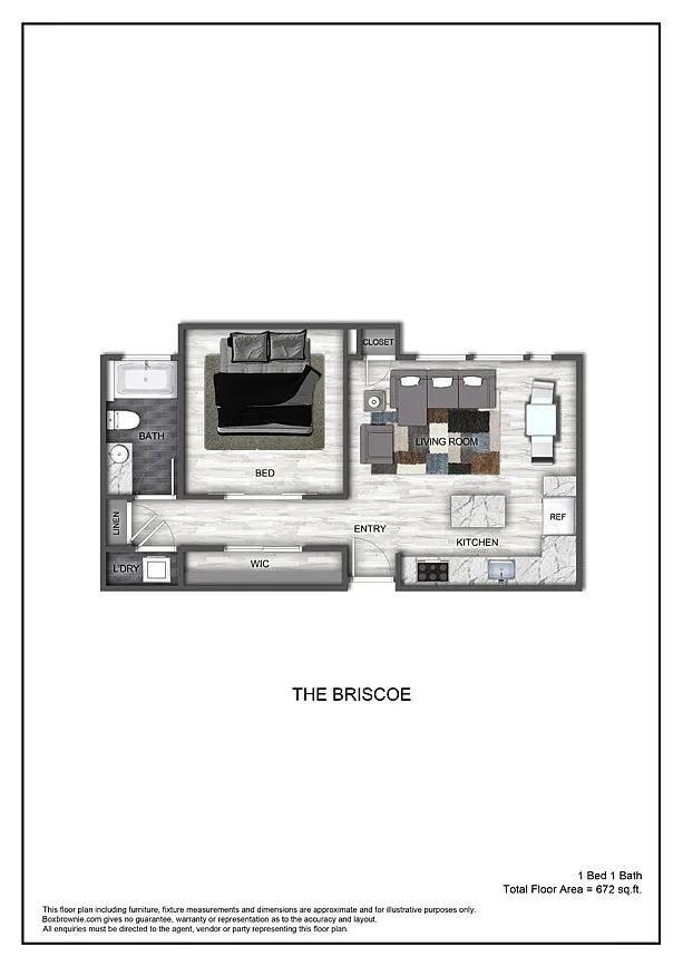 Floor plan The Briscoe