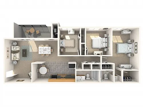 Floor plan Rockbridge