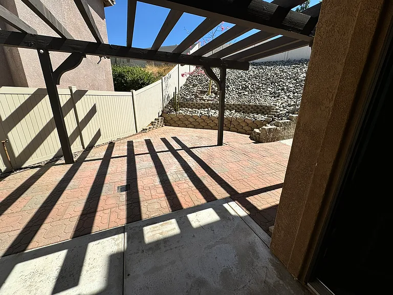 courtyard pergola