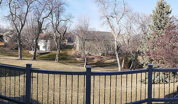 View from deck