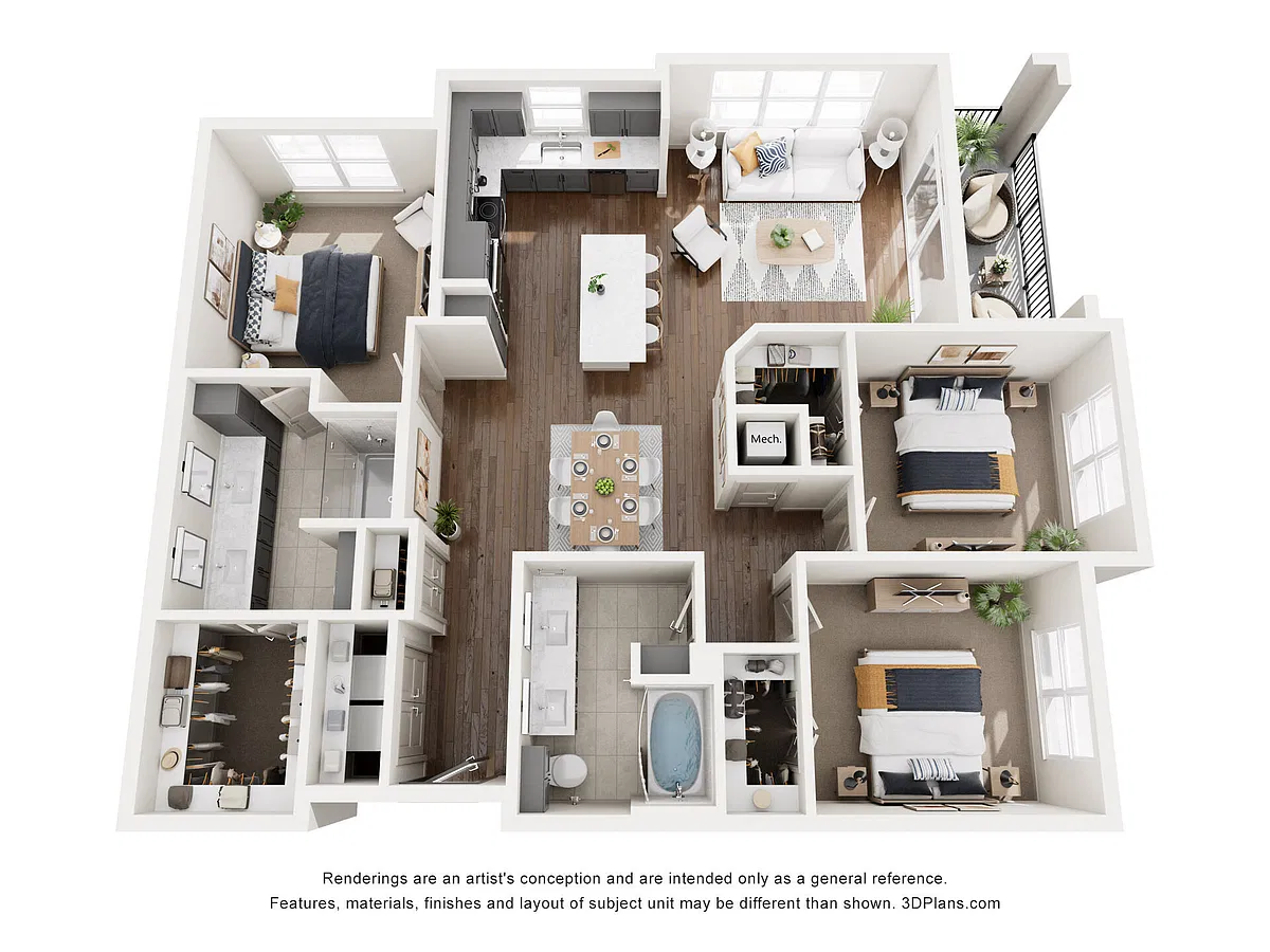 Floor plan C1