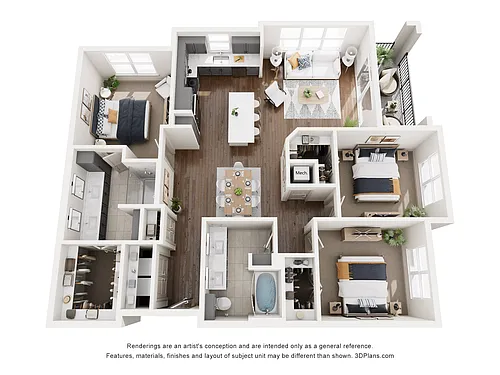Floor plan C1