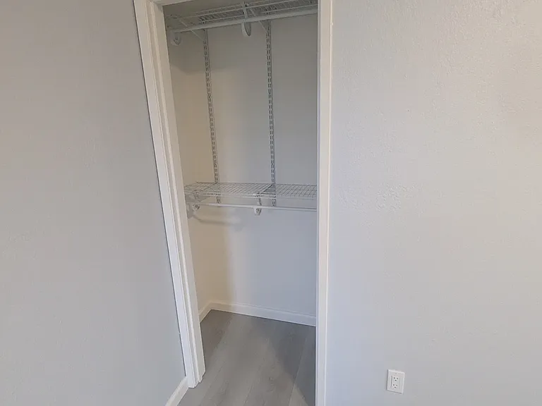 Bedroom closet.