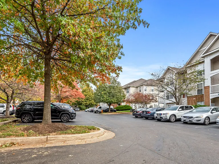 Parking Lot at The Gates of Owings Mills Apartments in Owings Mills, MD