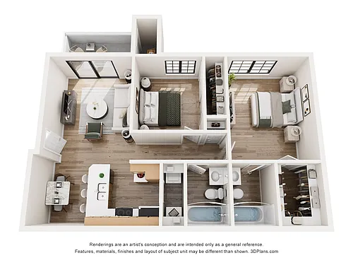 Floor plan B3