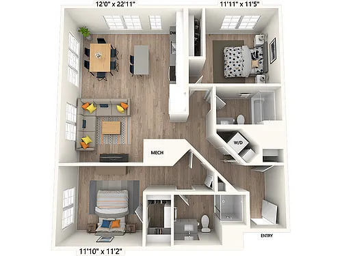Floor plan B-06-Scheme II