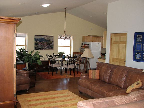 Main living, furnished