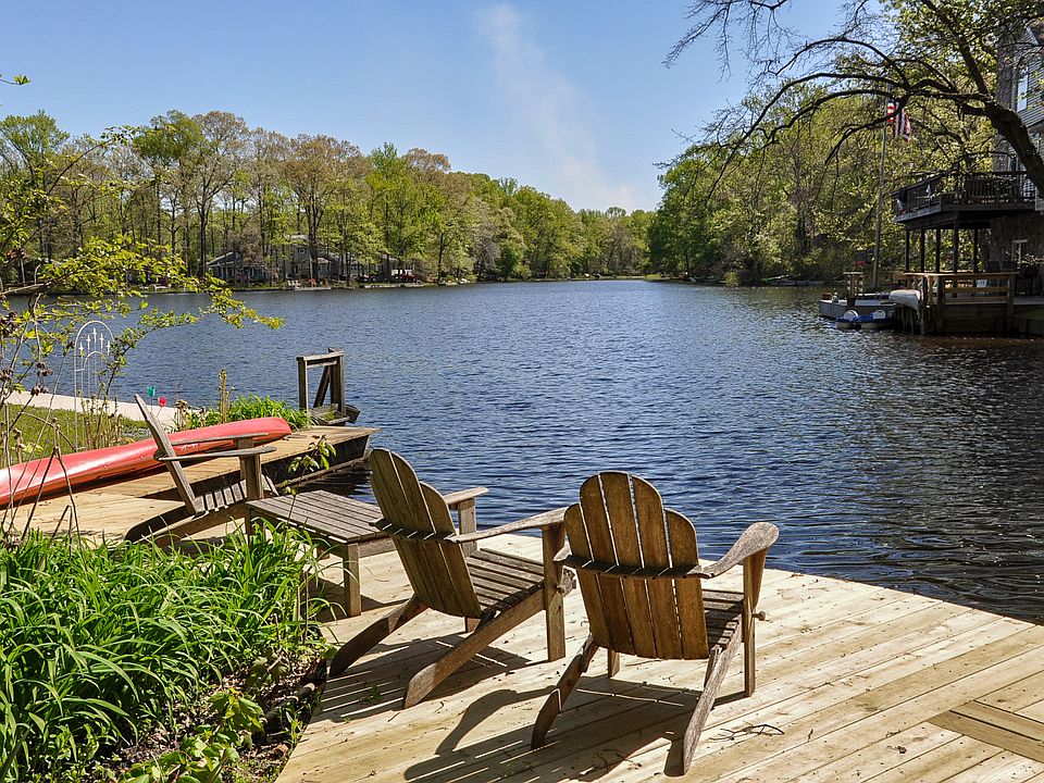 View from private dock