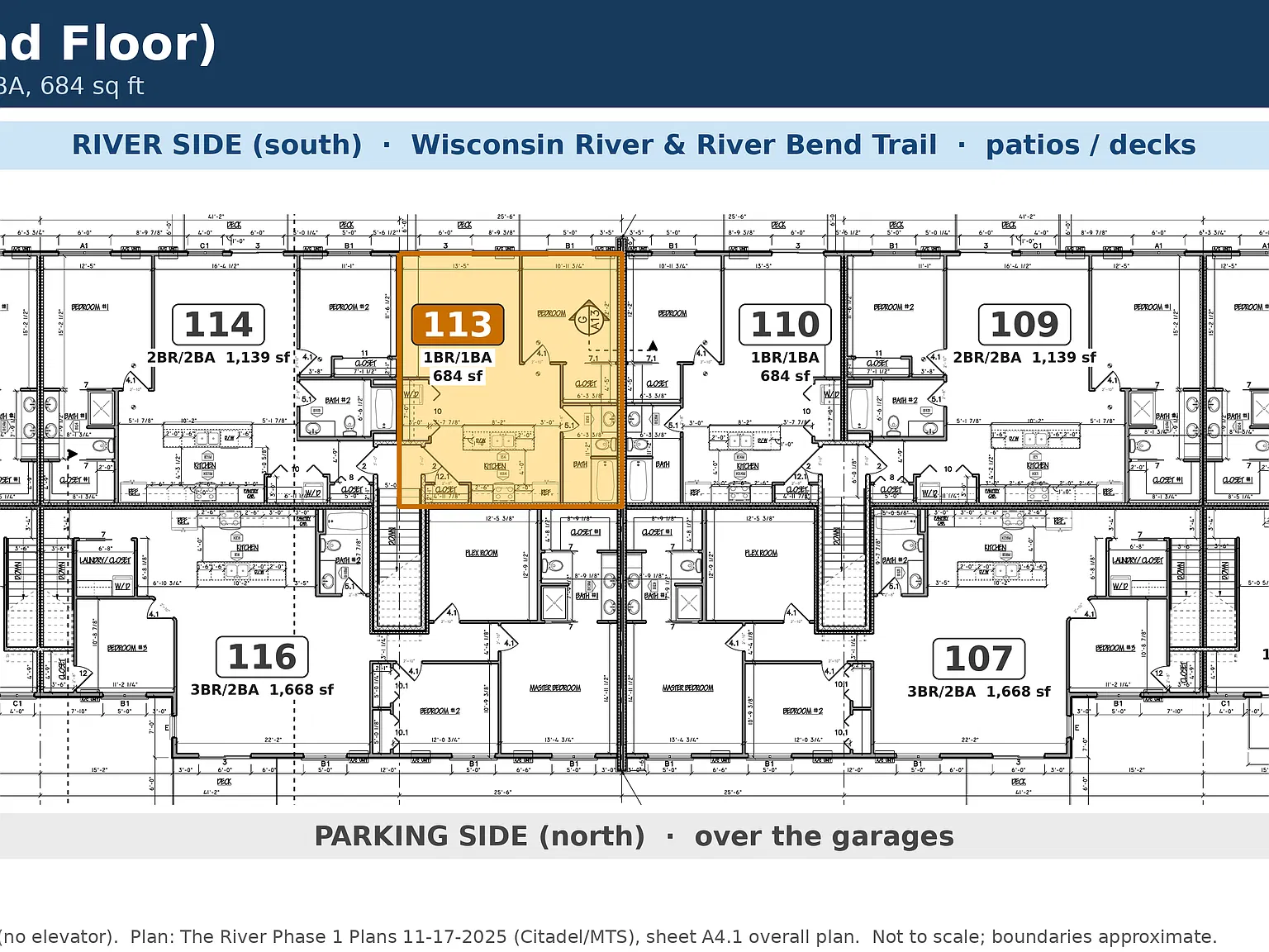 1 bed, 684 sqft, $1,400 — Photo 3