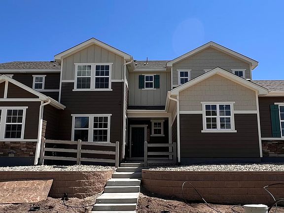 Front of property. Landscaping in process.