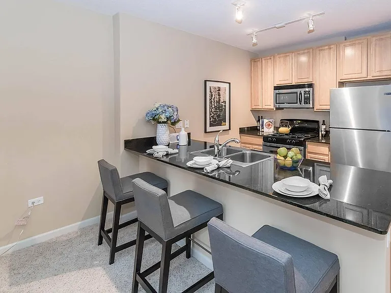 Model 1 Bedroom - Kitchen
