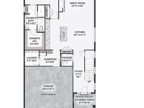 FOR ILLUSTRATIVE PURPOSES ONLY MAY VARY FROM ACTUAL.