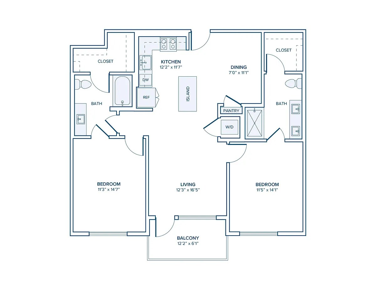 Floor plan B03