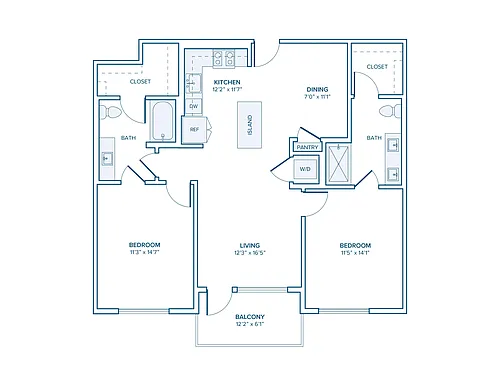 Floor plan B03
