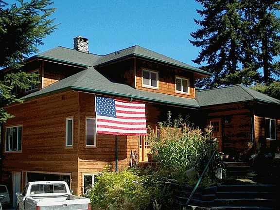 From the lower driveway