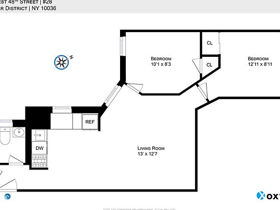 2nd image of 312 W 48th St APT 28