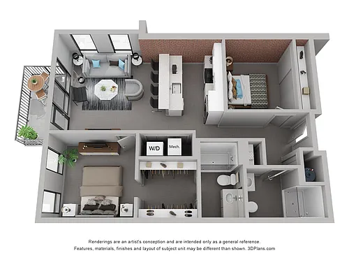 Floor plan B03