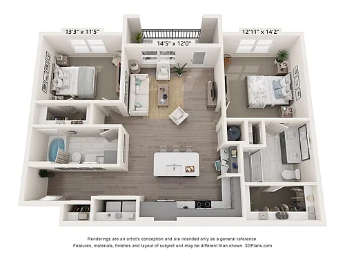 Floor plan B5
