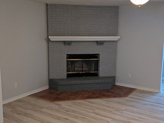 Family room fireplace