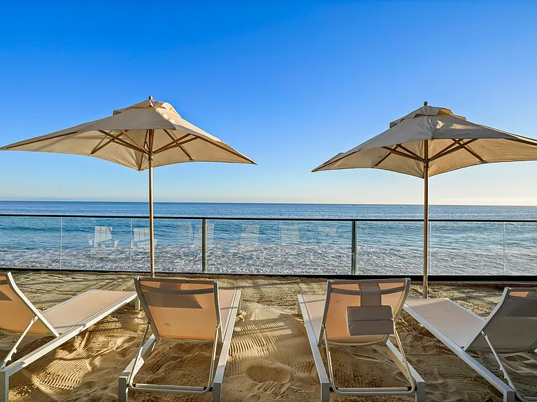 Your luxury villa awaits, just steps from the Malibu coastline.