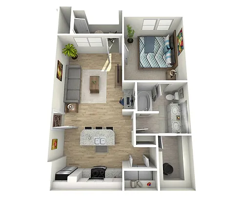 Floor plan A1