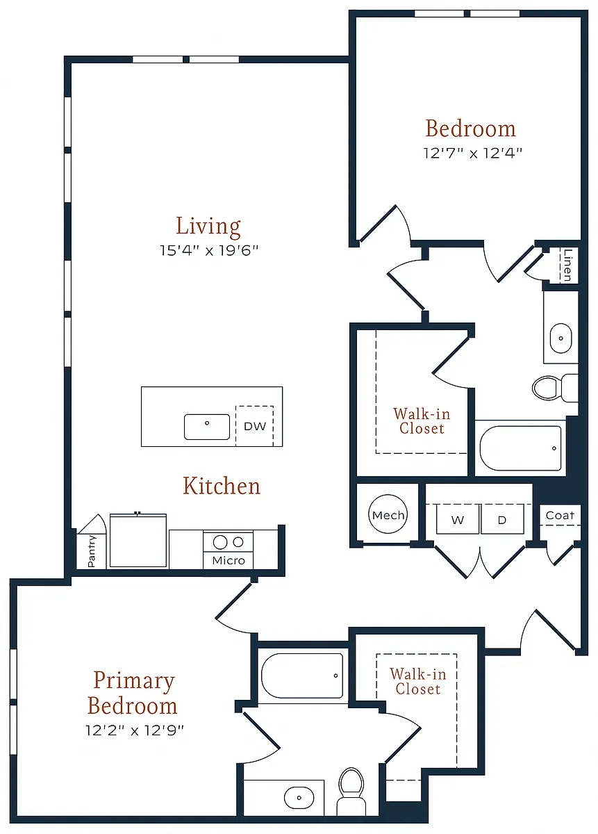 Floor plan B2