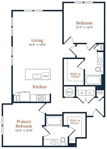 Floor plan B2