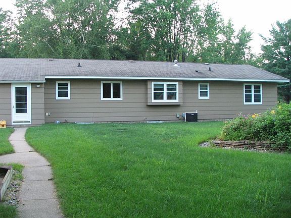 rear of house