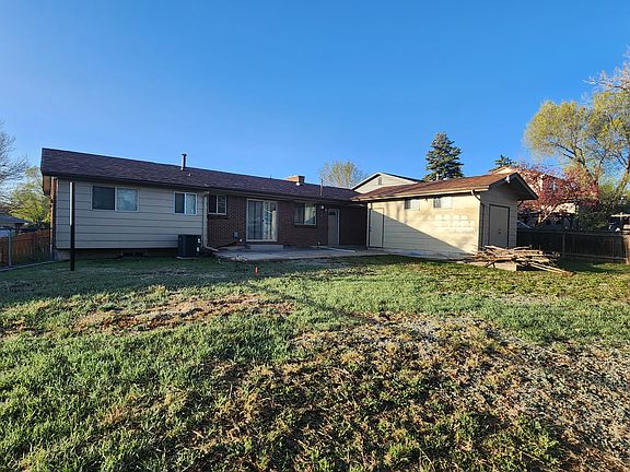 Large backyard with detached, finished shed