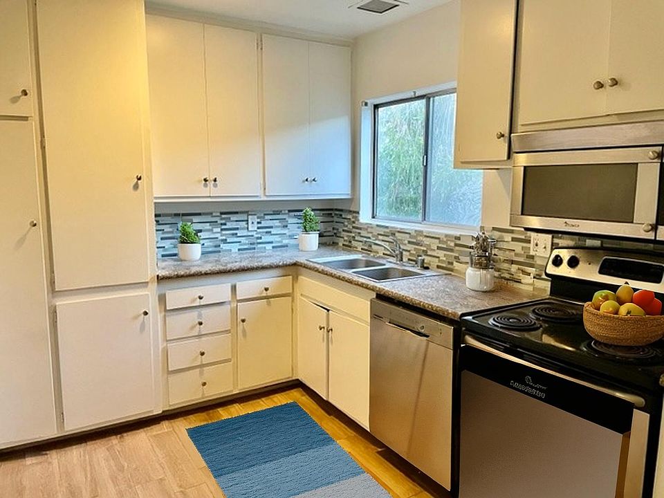 Kitchen with stainless appliances