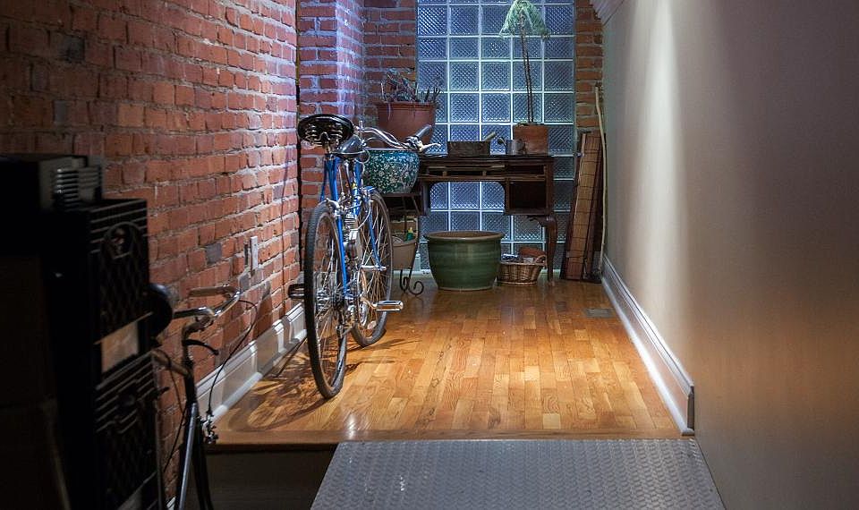 Entry hallway