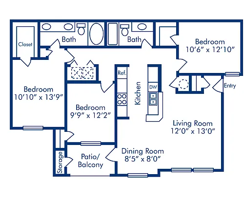 Floor plan GT