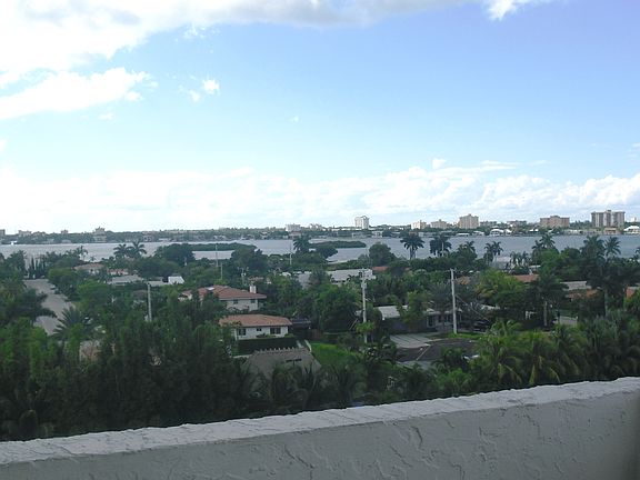 view from balcony