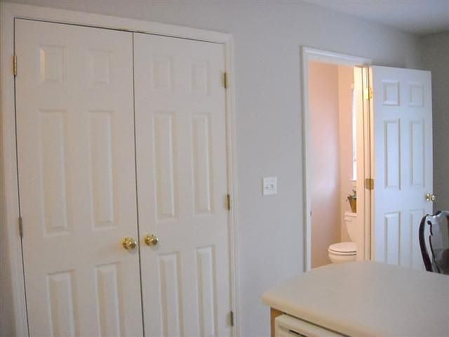 1/2 Bath off of Kitchen