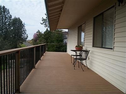 Front Trex deck