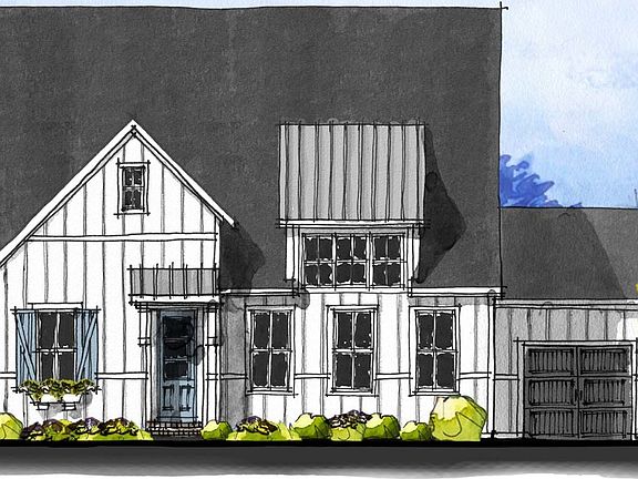Balboa - Modern Farmhouse 3-Car Side Load Garage Note Renderings may show optional features