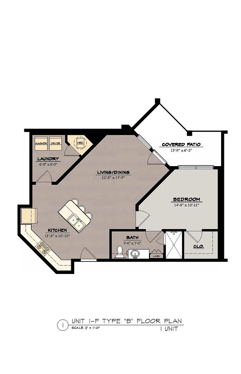 Floor plan THE TAP ROOM 1F