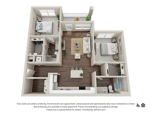 Floor plan Hickory
