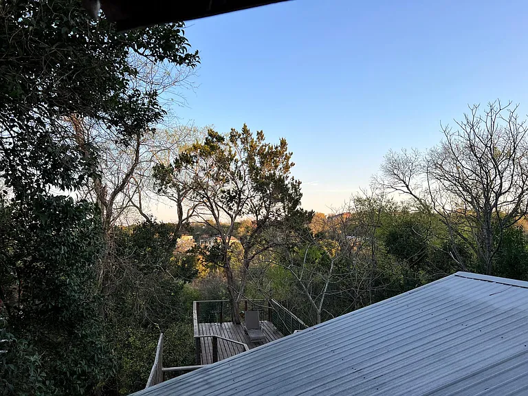 view from deck