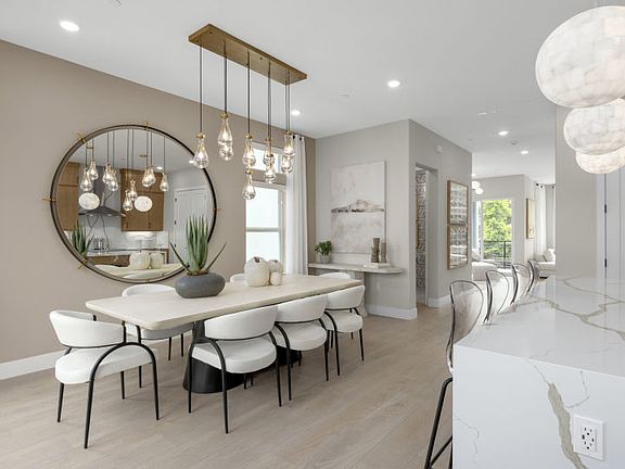 Open kitchen and cafe area