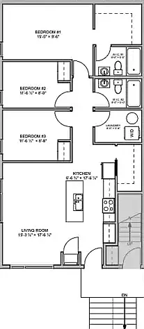 3 bed, 2.0 bath, 1002 sqft, $2,250 — Photo 3